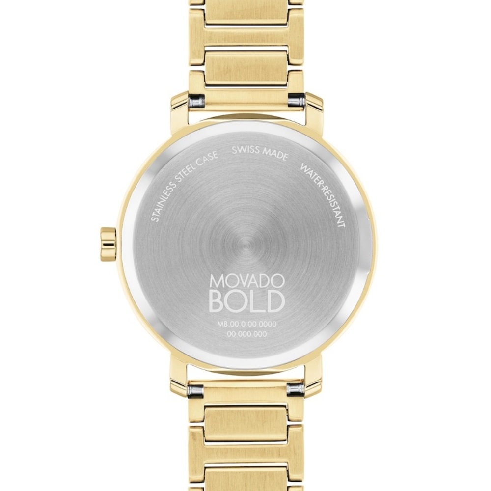 Movado BOLD Evolution 2.0 Crystal Accent and Pale Gold Ionic-Plated Watch - Picture 3 of 8